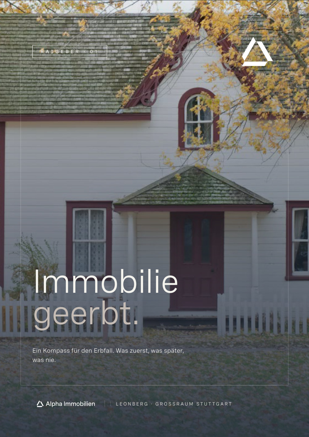 Cover des Ratgebers Immobilie geerbt