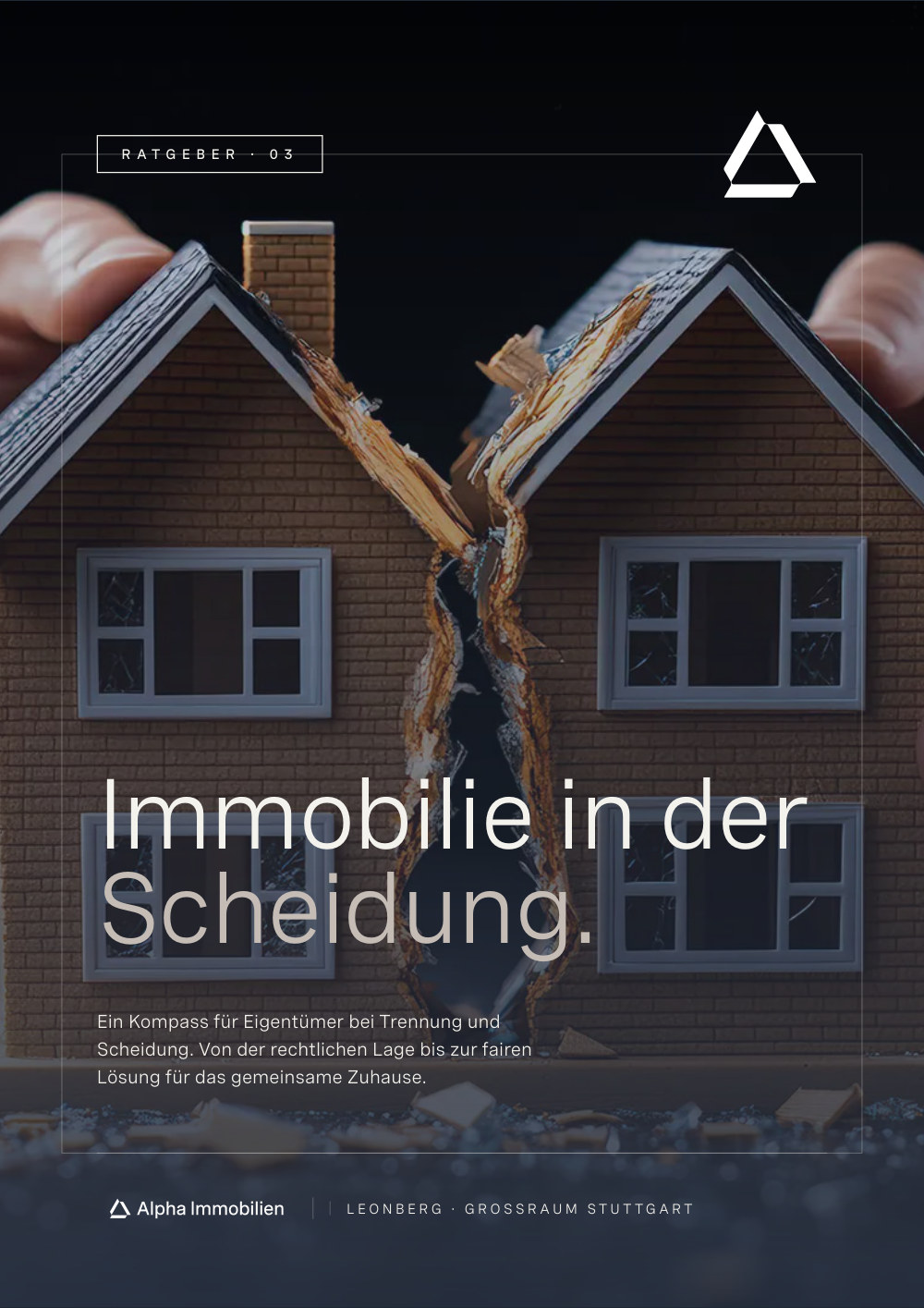Cover des Ratgebers Immobilie bei Trennung